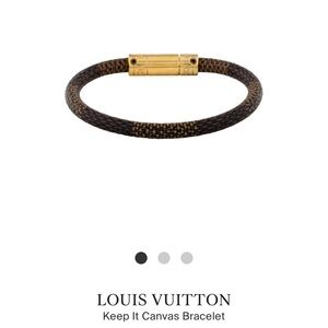 Louis Vuitton Keep It Canvas Bracelet